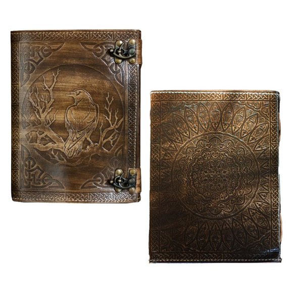 Old Raven Leather Journal - Picture 2 of 9